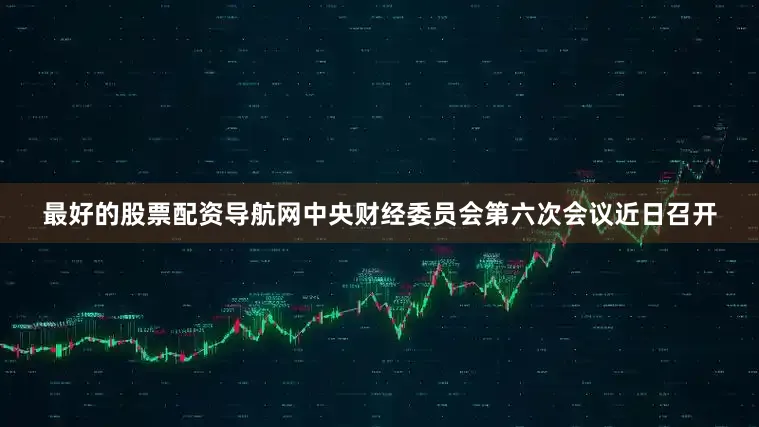 最好的股票配资导航网中央财经委员会第六次会议近日召开