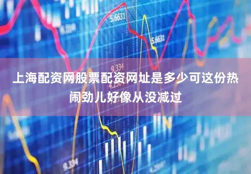 上海配资网股票配资网址是多少可这份热闹劲儿好像从没减过